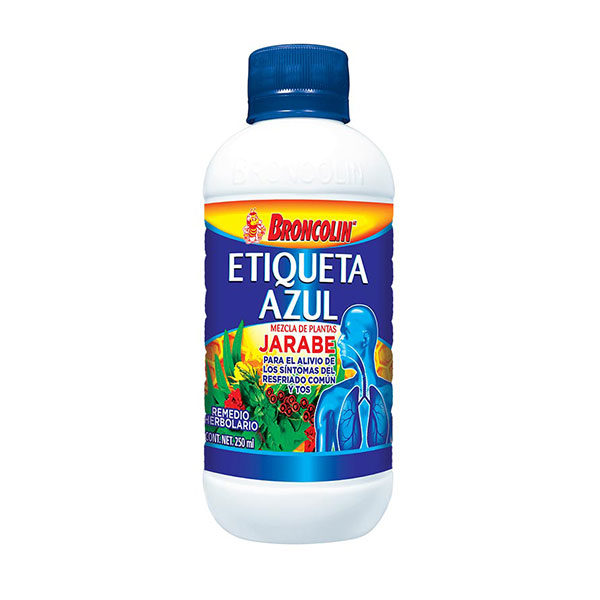 Jarabe Etiqueta Azul Broncolin